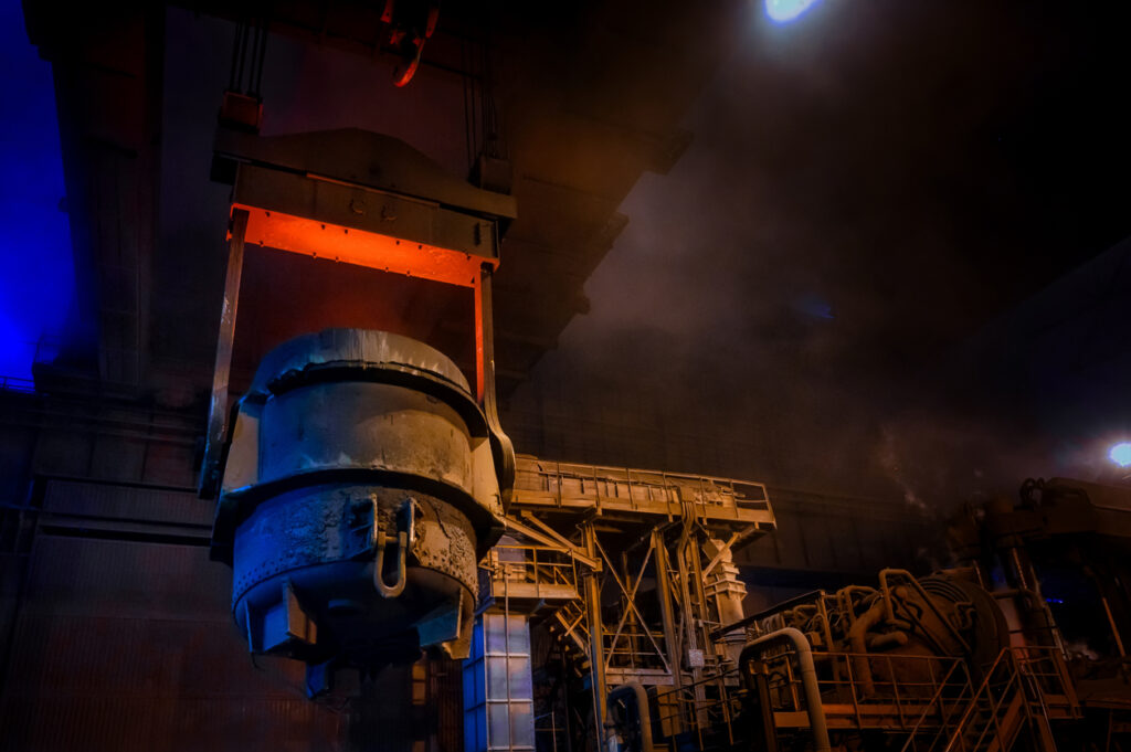 Steel industry ladle