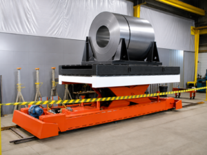 Transfer cart with Steel coil